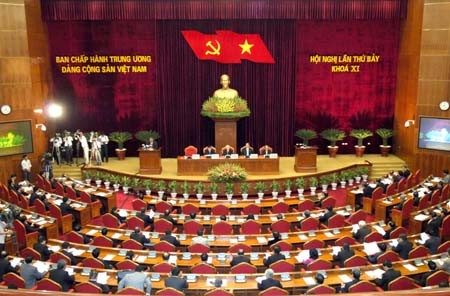 7th Party Central Committee session opens - ảnh 1
